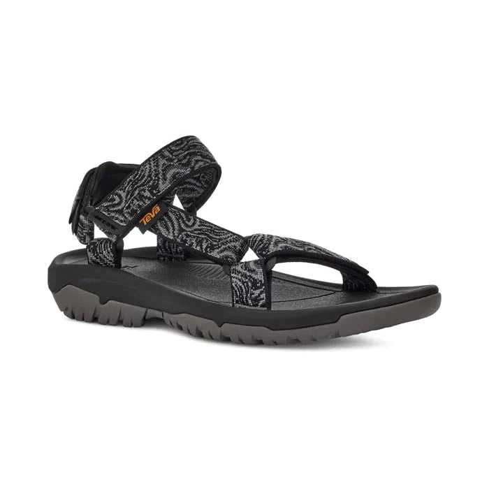 Big Boy Teva Hurricane XLT2 in Lava Dark Gull Grey Lucky Shoes