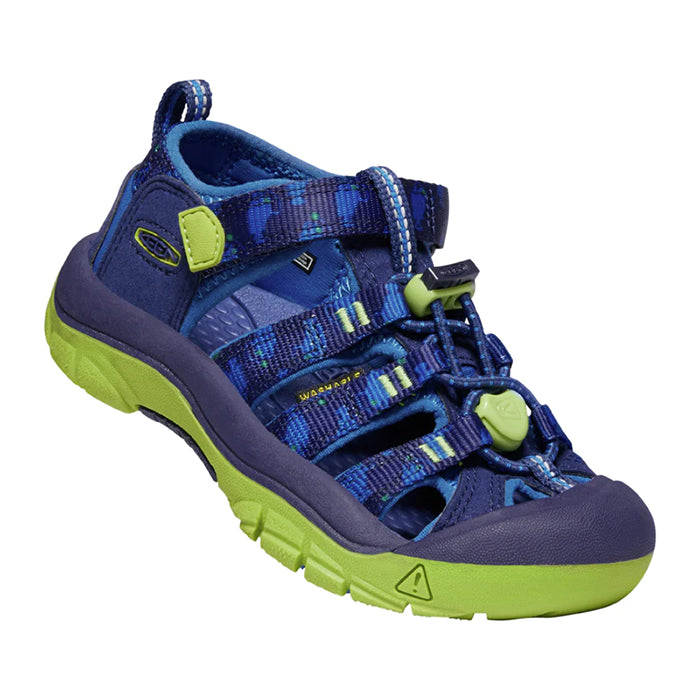 Keen-Newport H2-Blue Depths/Chartreuse – Lucky Shoes