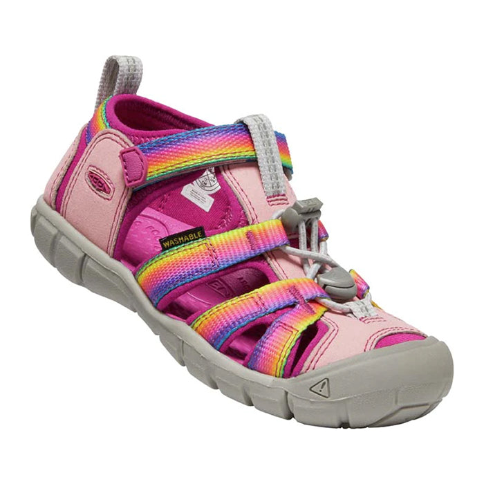 Big Girl Keen Seacamp II in Rainbow Festival Fushia