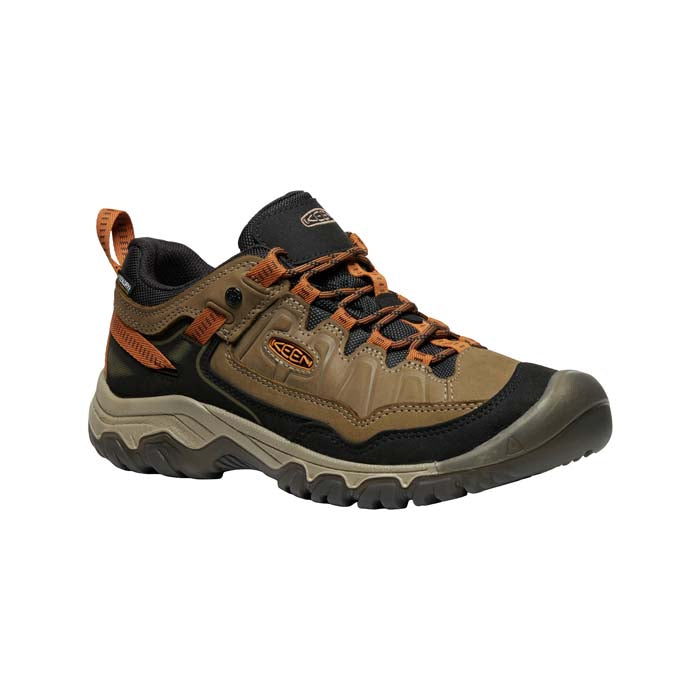 Mens Keen Targhee IV WP Wide in Sea Turtle/Roasted Pecan – Lucky Shoes