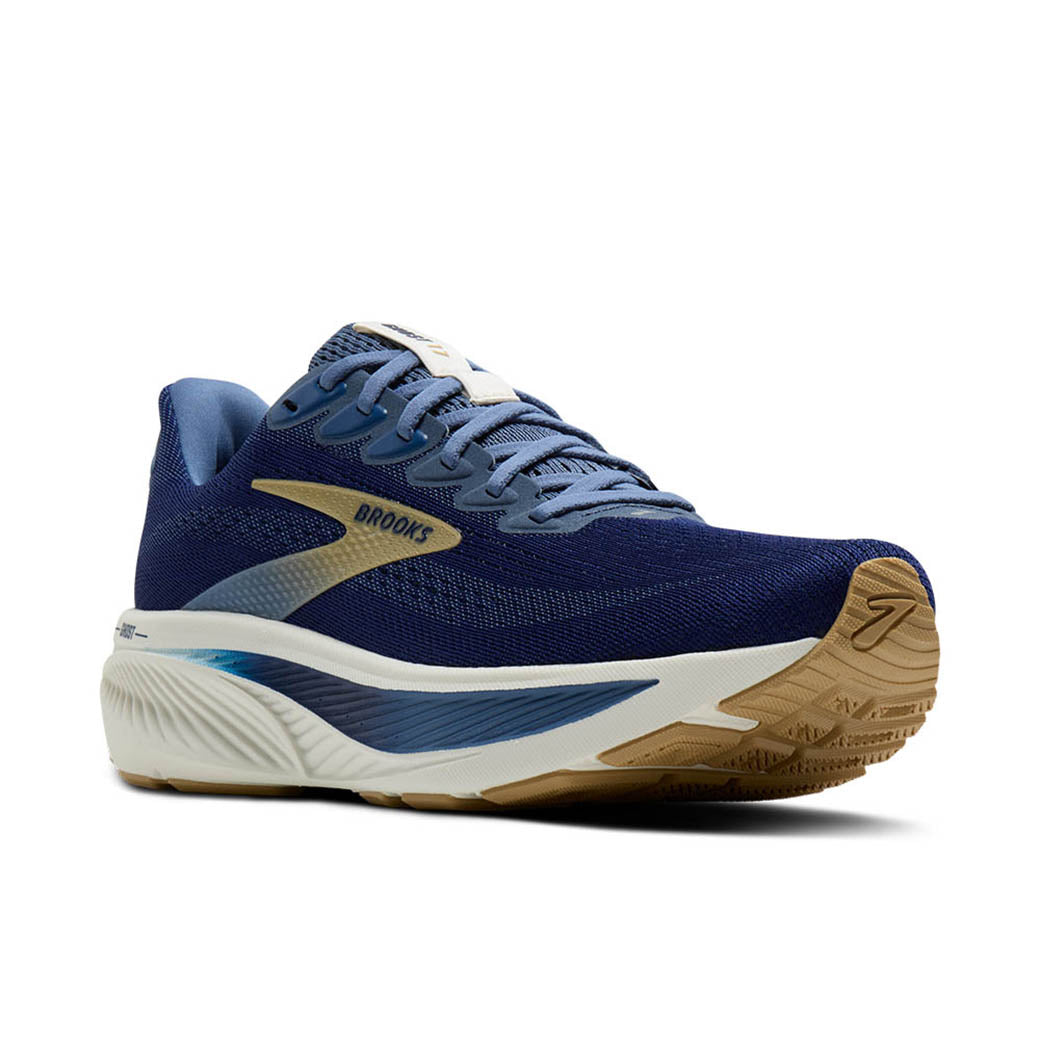 Mens Brooks Running Ghost 17 in Beacon Blue/Moonlight/Starfish