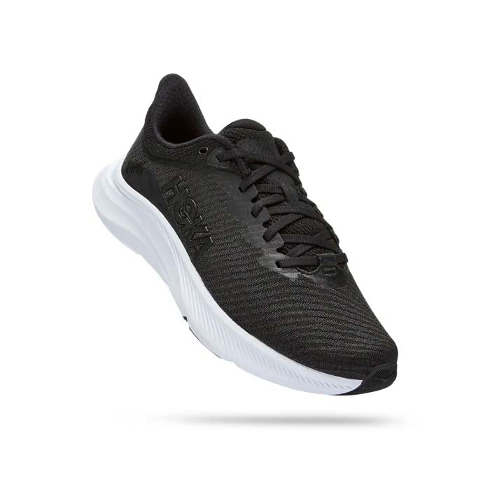 Mens Hoka Solimar in Black White – Lucky Shoes