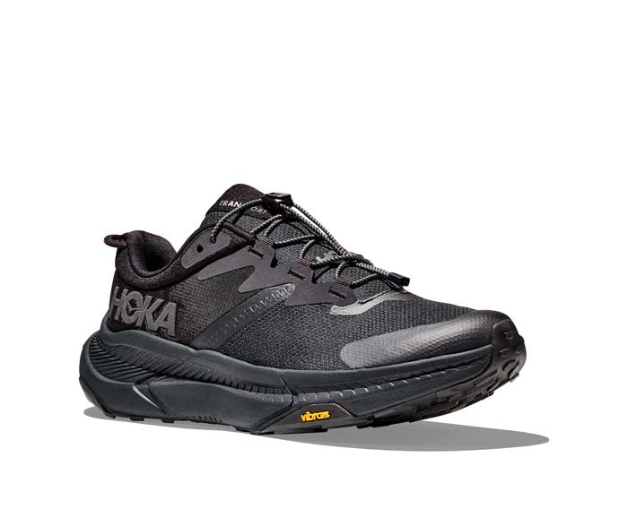 Mens Hoka Transport Wide in Black/Black – Lucky Shoes