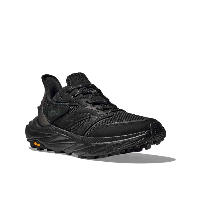 Mens Hoka Anacapa 2 Freedom in Black/Black – Lucky Shoes