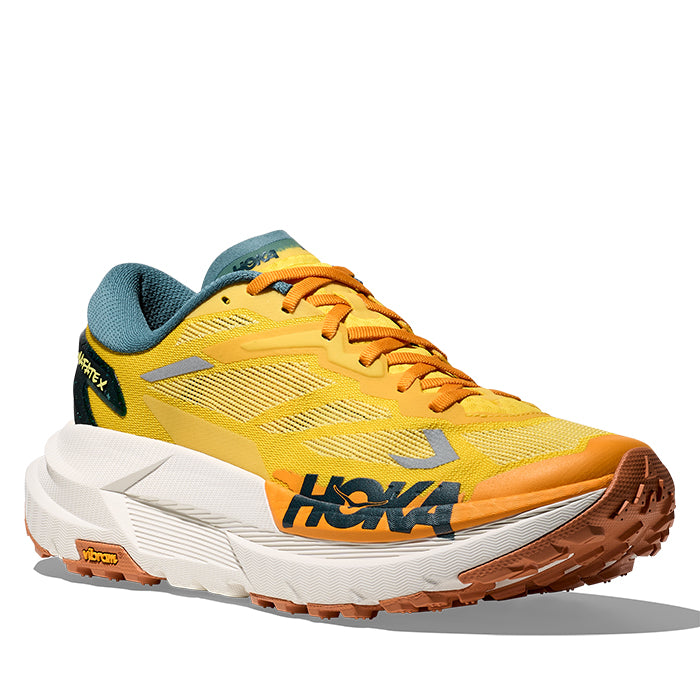 Mens Hoka Mafate X in Zest/Mountain Fog – Lucky Shoes