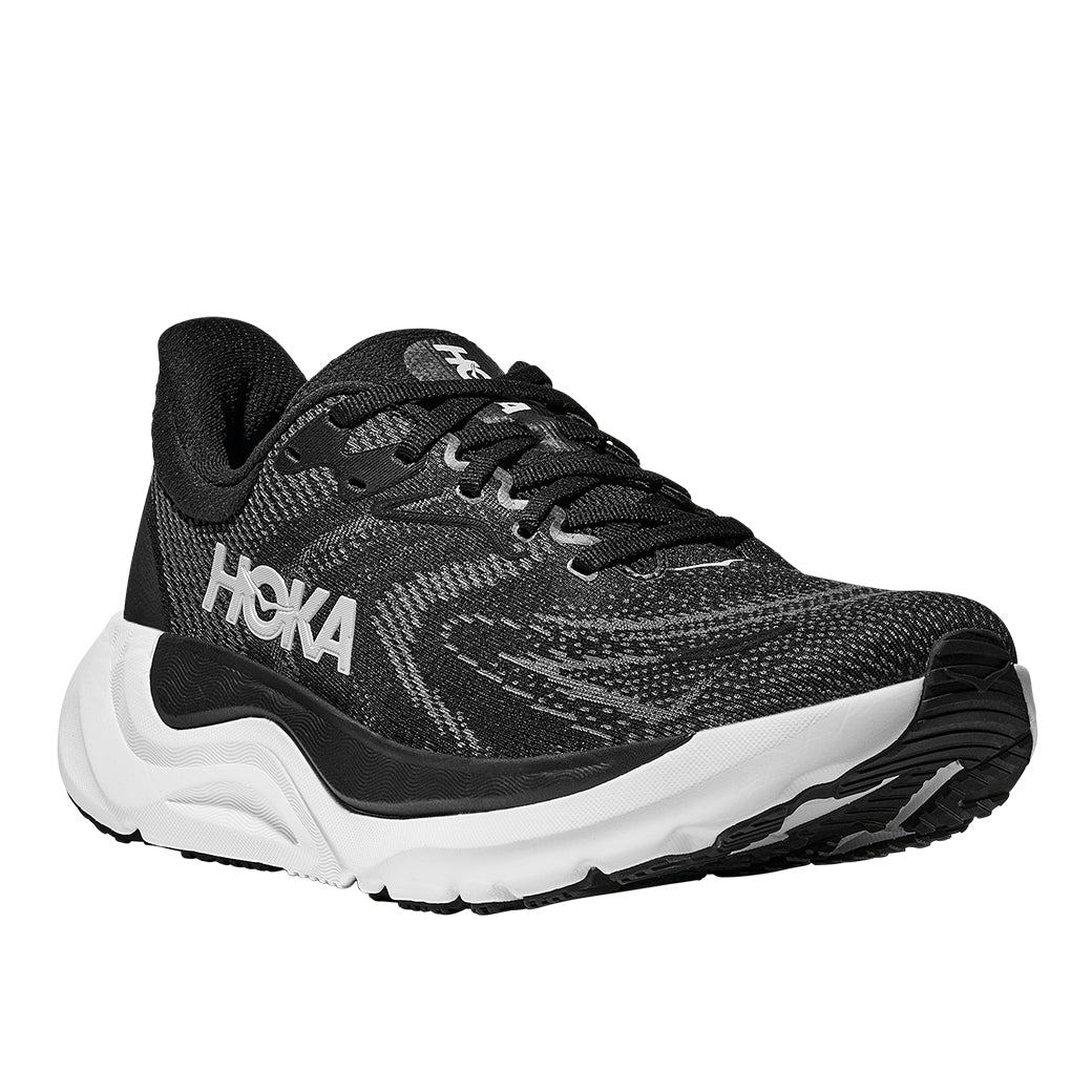Womens Hoka Arahi 8 Extra Wide in Black/White – Lucky Shoes