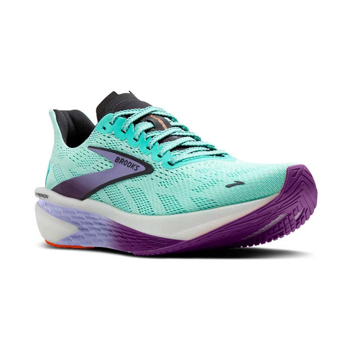 Womens Brooks Running Hyperion 2 in Cockatoo/Purple/Lavender