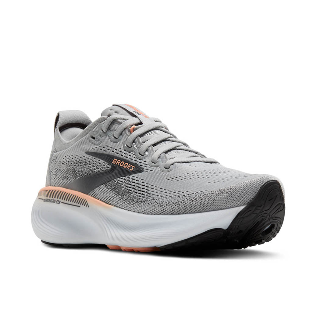 Womens Brooks Running Adrenaline GTS 25 in Grey/Blackened Pearl