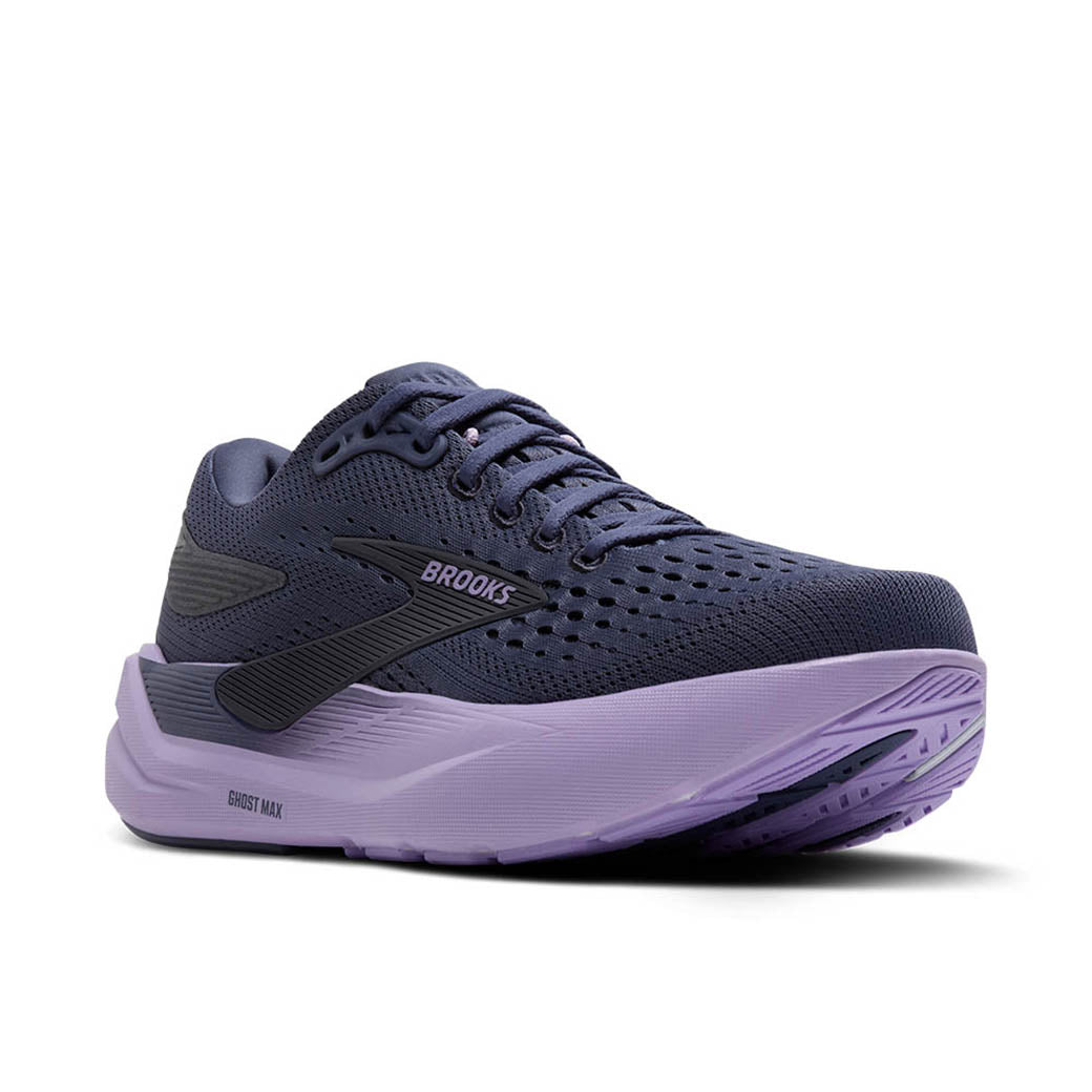 Womens Brooks Running Ghost Max 3 in Nightshadow/Ebony/Purple