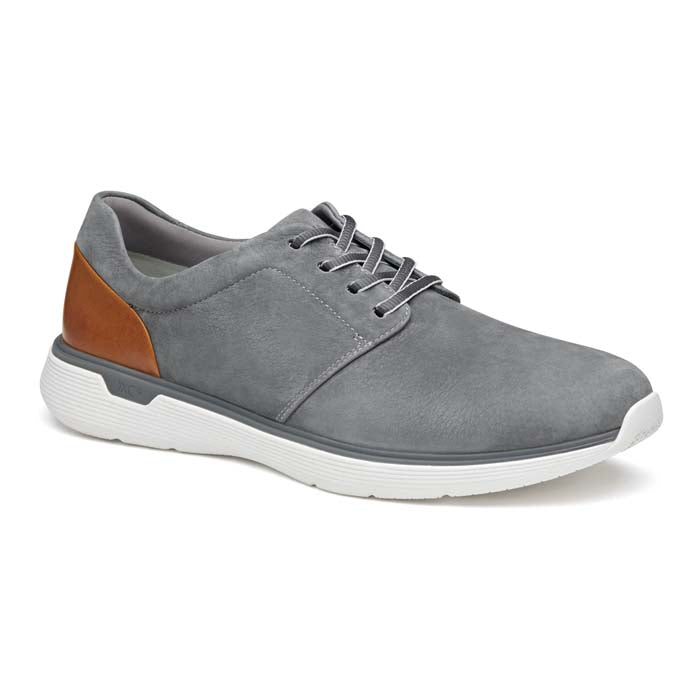 Mens Johnston & Murphy XC4 Prentiss 2 Plain Toe in Grey  Lucky Shoes