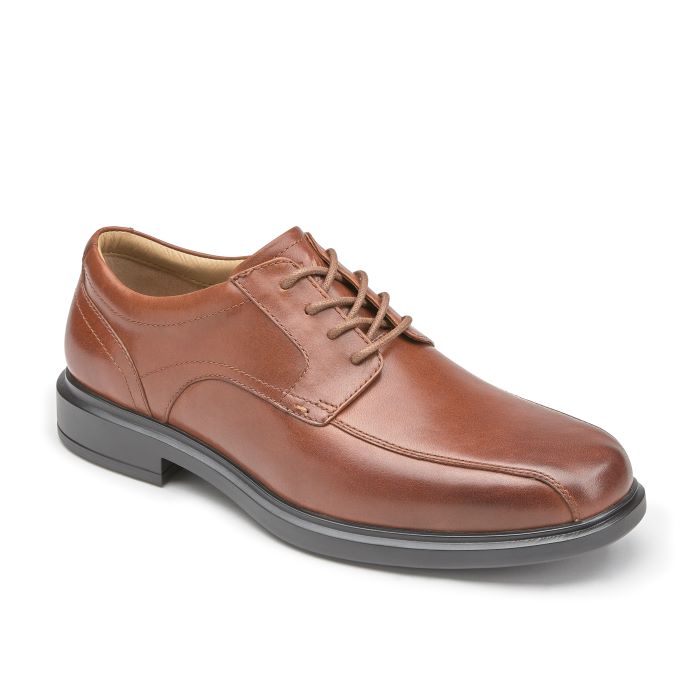 Mens Johnston & Murphy XC4 Stanton 2.0 Run-Off Lace-U in Tan  display picture 2