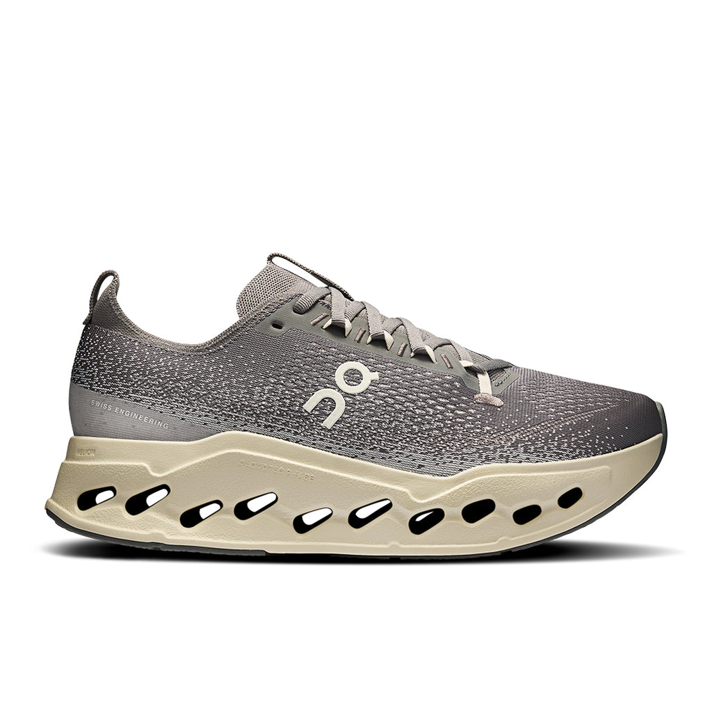 Mens On Running Cloudsurfer Max in Asphalt/Ice – Lucky Shoes display picture 1
