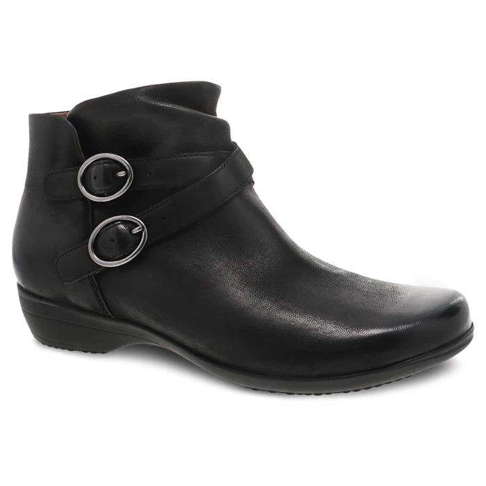 Dansko-Faithe Ankle Boot-Black Lucky Shoes Dansko-Faithe Ankle Boot-Black Lucky Shoes