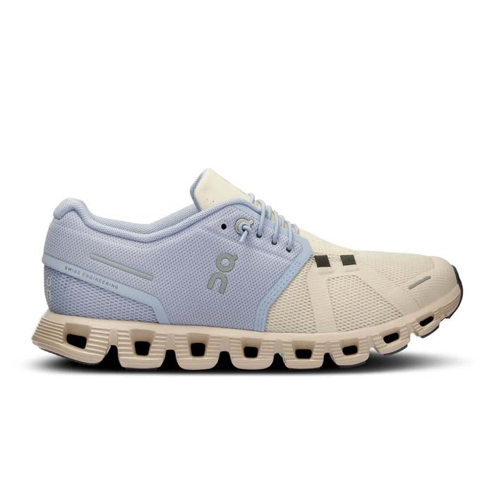 Womens On Running Cloud 5 in Nimbus/Moon – Lucky Shoes