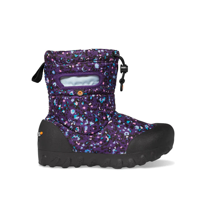 Infant Girl Bogs B-Moc Snow Little Textures Purple Multi