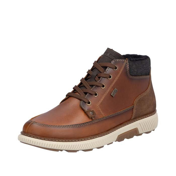 Mens Rieker Stan 14 in Amaretto/Sattel/Schwarz – Lucky Shoes display picture 1