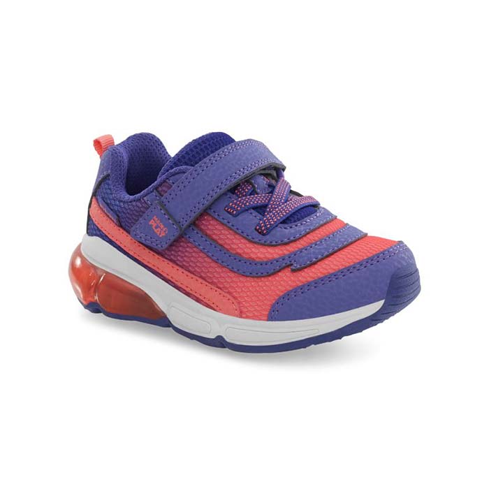 Stride Rite M2p Surge Bounce Scarpe Bambini (Infant/Little Kid) - Lilla 28 EU, Cotone E Mesh
