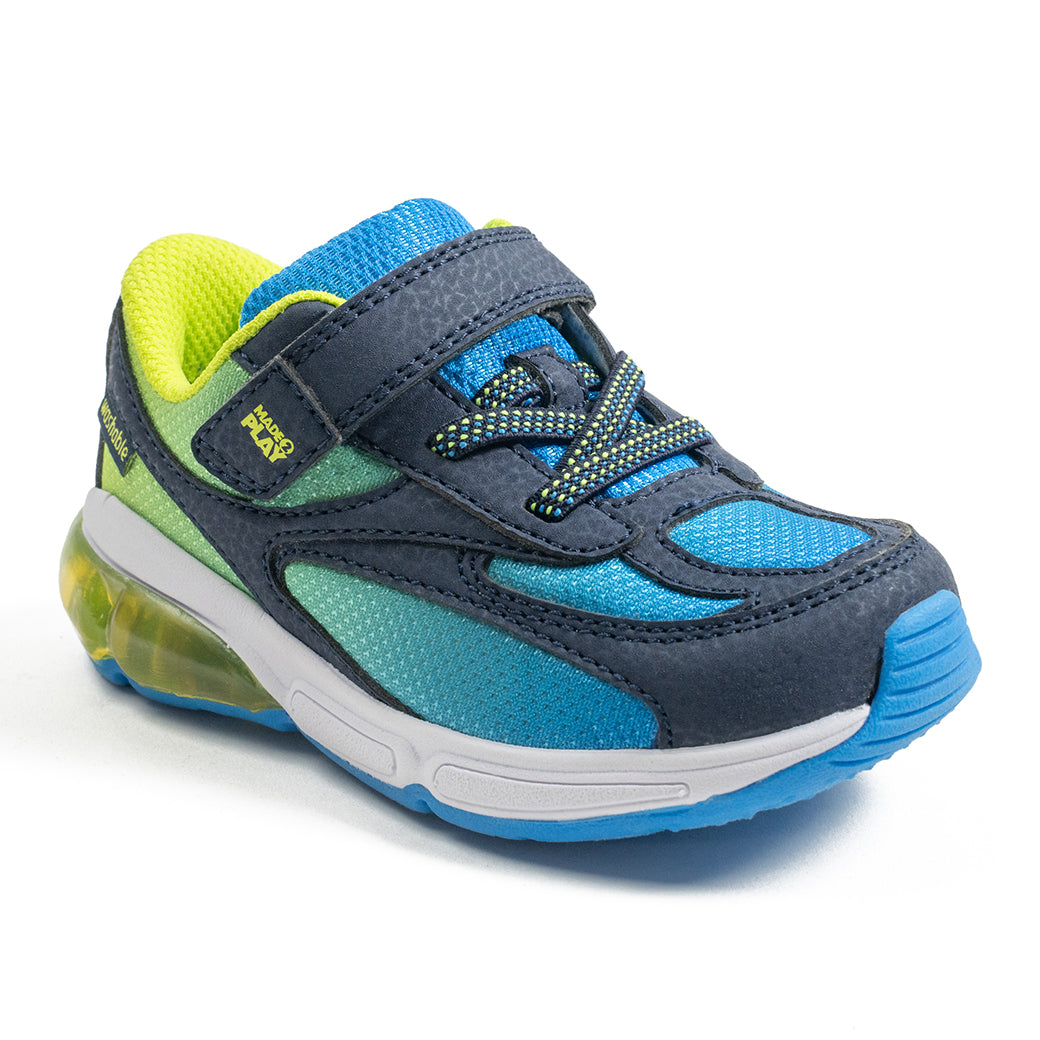 Stride Rite M2p Lighted Phantom: Scarpe Ginnastica Unisex Bambini Con Luci, Arcobaleno, Taglia 31 EU