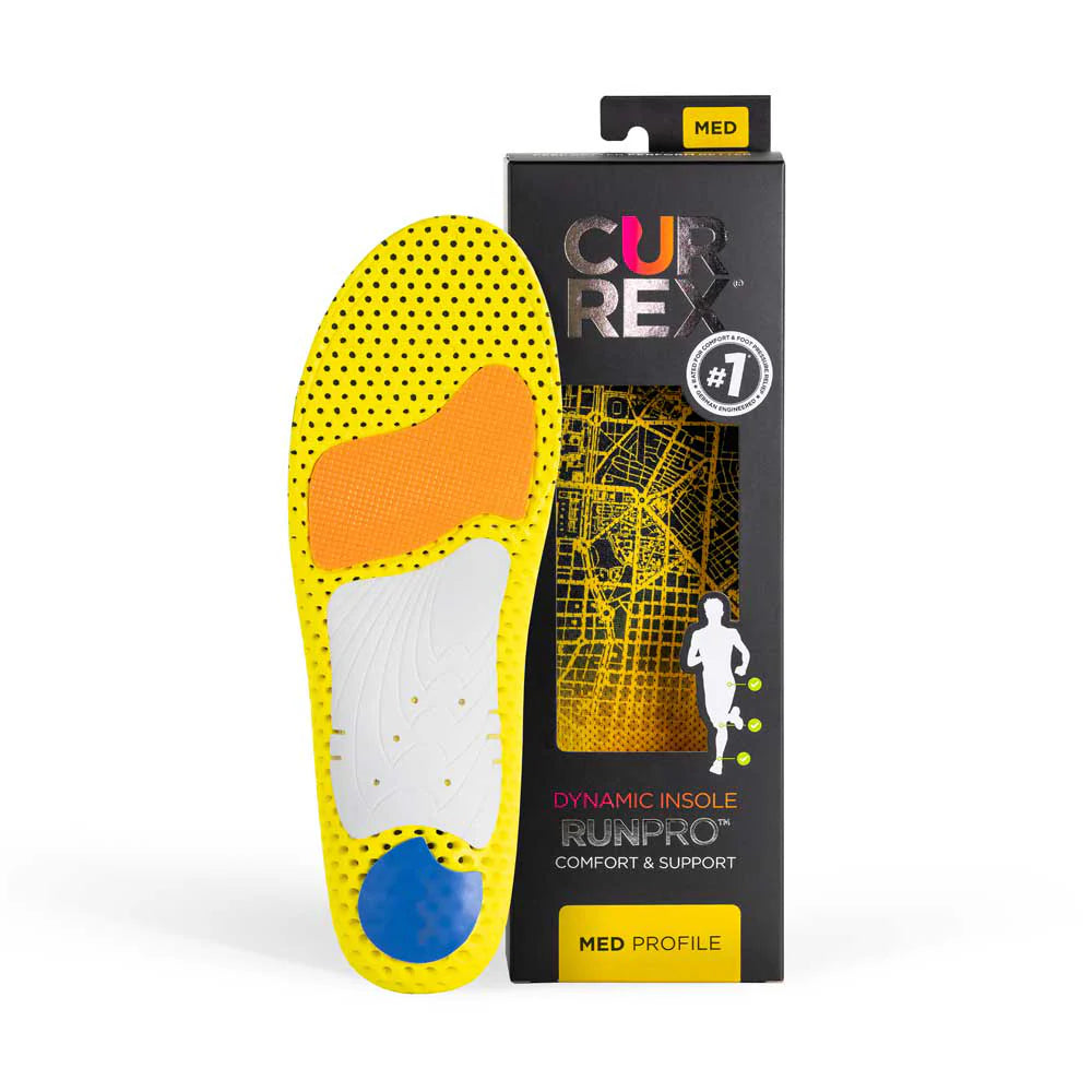 Currex RunPro Dynamic Insoles - Medium Profile – Lucky Shoes