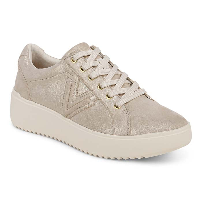 Womens Vionic Kearny Lace Up in Soft Gold – Lucky Shoes