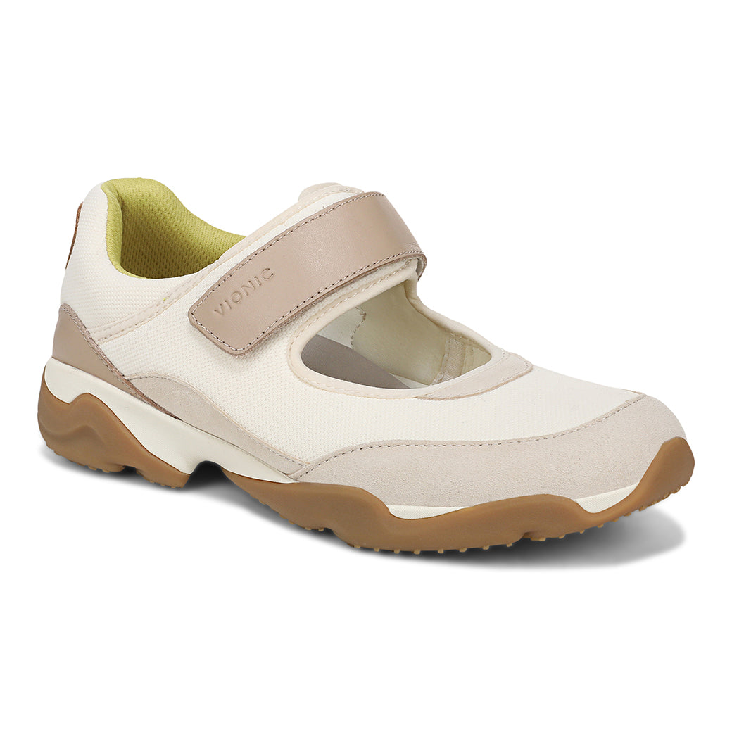 Womens Vionic Walk Slim Giselle in Ivory/Gold – Lucky Shoes