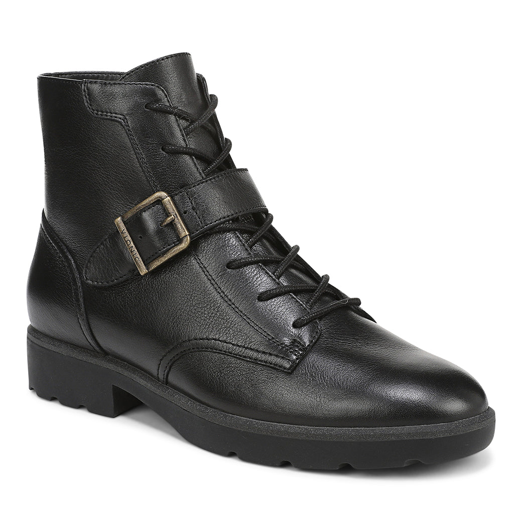 (取寄) バイオニック レディース カティナ VIONIC women Catina Black Leather Womens Vionic Catina in Black – Lucky Shoes