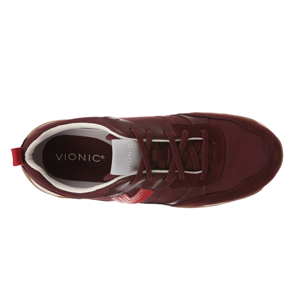 Vionic Walk Slim Glide Cherry