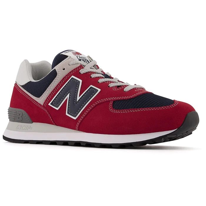 New Balance-574-Red/Navy – Lucky Shoes