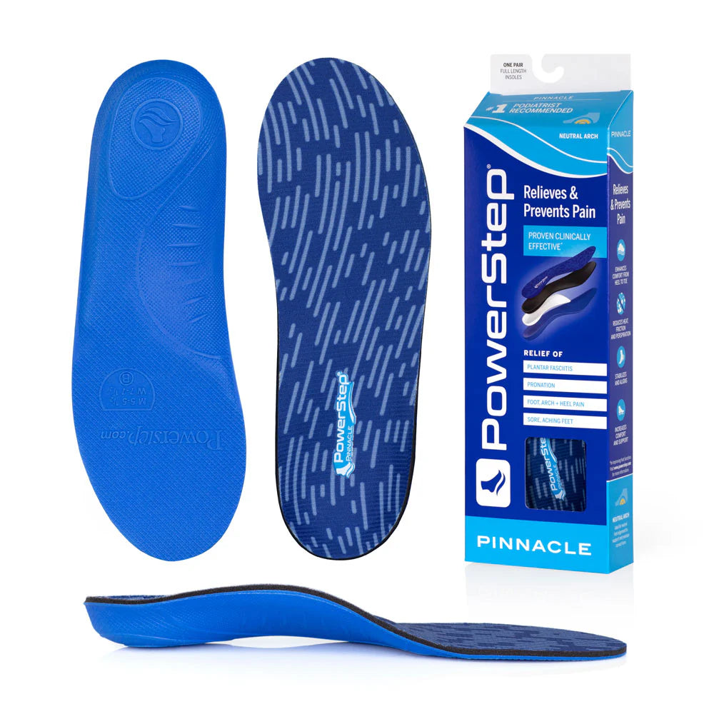 PowerStep Pinnacle Full Length Insole – Lucky Shoes