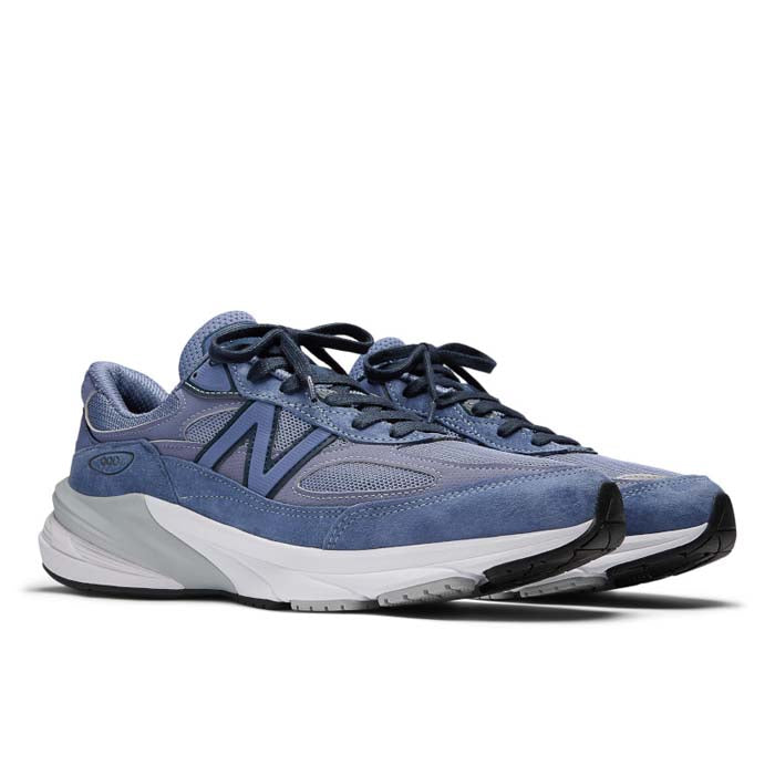 Womens New Balance Made in USA 990v6 in Purple/Navy – Lucky Shoes