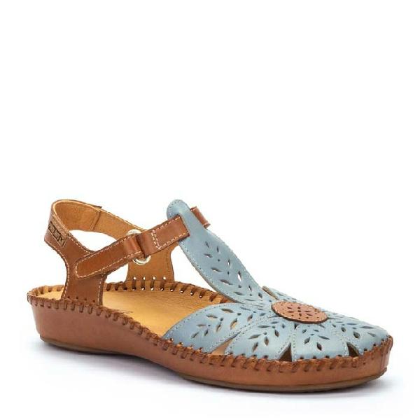 ワビサビダンゴ Womens Pikolinos P. Vallarta T Strap in Denim – Lucky Shoes