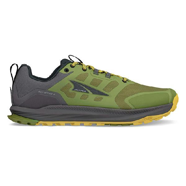 Mens Altra Lone Peak 9 WP in Dusty Olive – Lucky Shoes