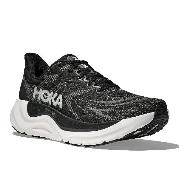 aya　0604 Womens Hoka Arahi 8 Wide Wide in Black/White – Lucky Shoes