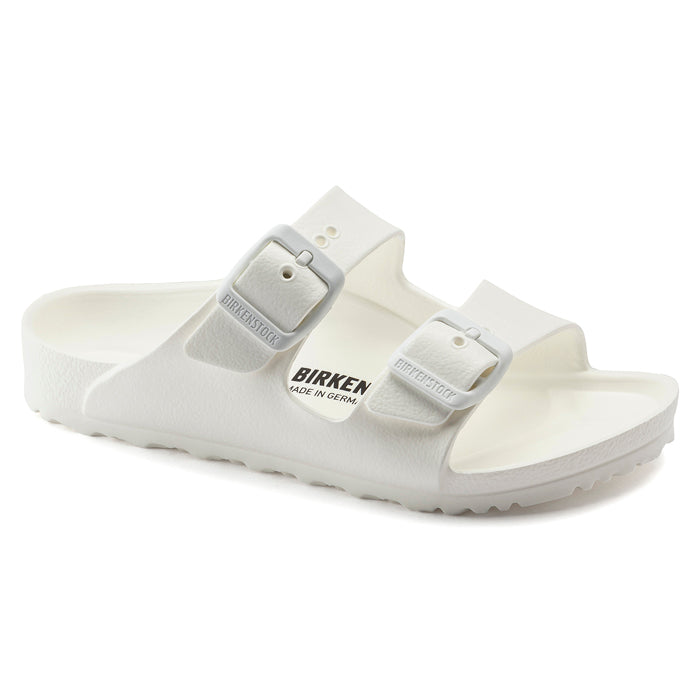 Custom LV Birkenstock Arizona White Sandals, Upper