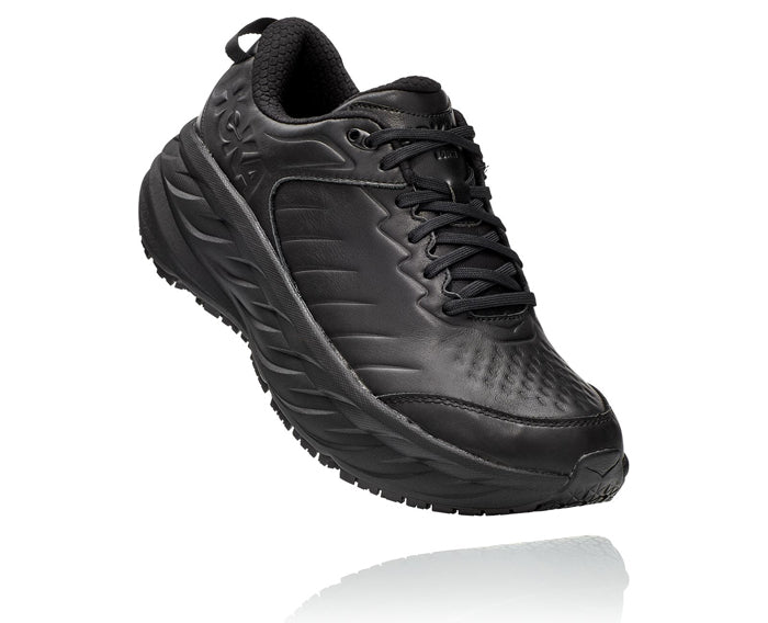 Hoka shoes hot sale mens black