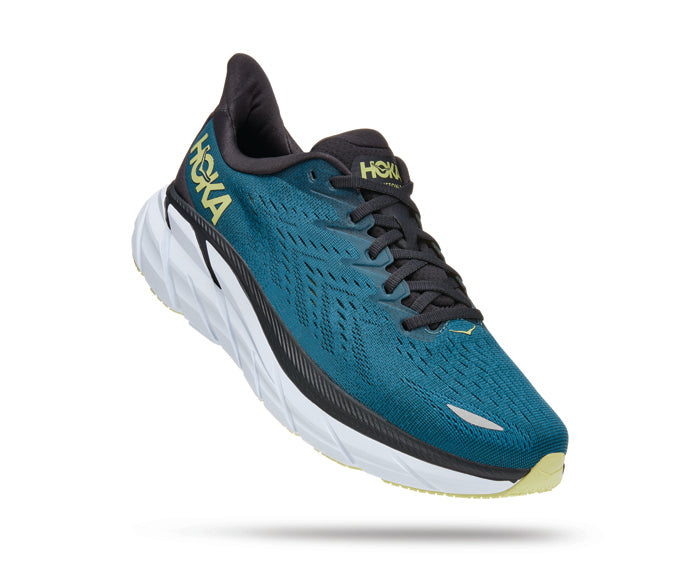 Hoka Clifton 8 in Blue Coral/Butterfly | Lucky Shoes