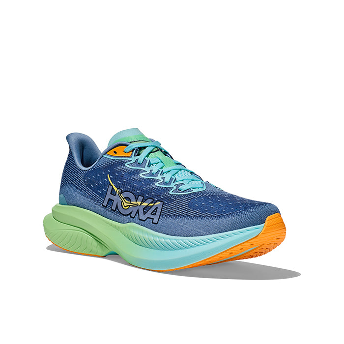 Mens Hoka Mach 6 in Dusk/Shadow – Lucky Shoes display picture 1
