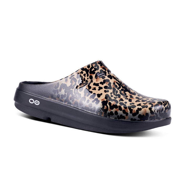 Oocloog Limited in Black/Leopard | Lucky Shoes