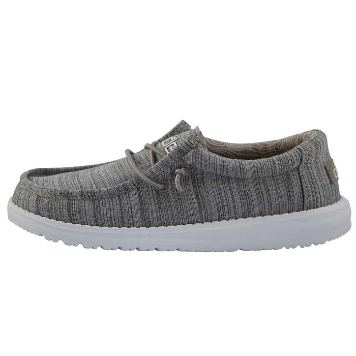 hey dude dress shoes Big Boy Hey Dude Wally Slip On Loafer in Linen Stone