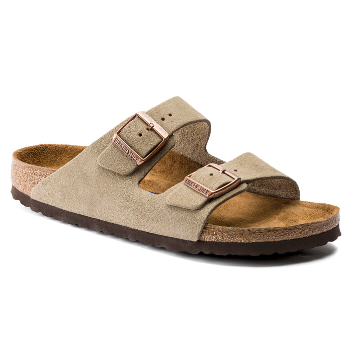 Womens Birkenstock Arizona Suede Taupe