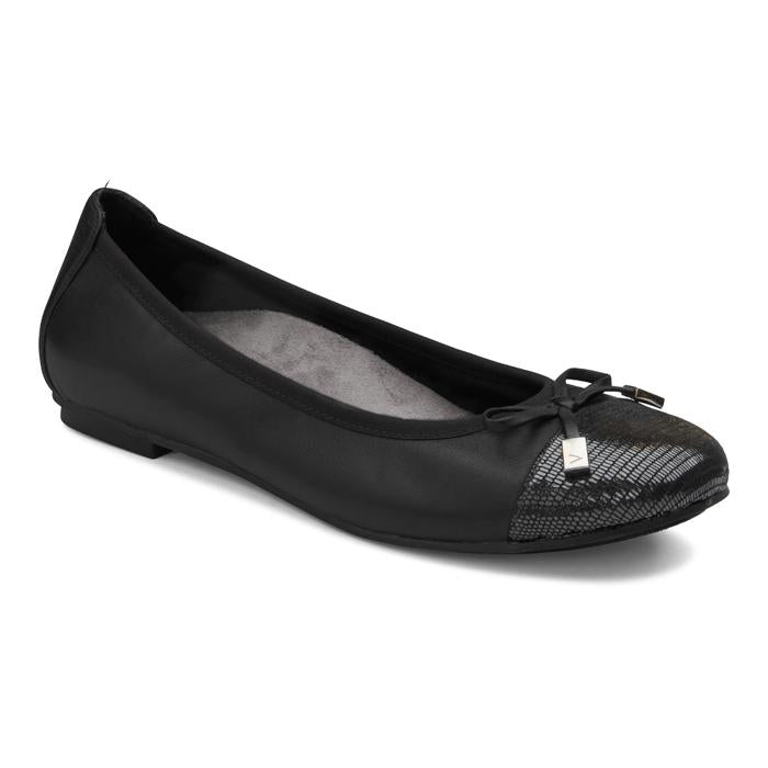 vionic dress shoes Womens Vionic Minna Ballet Flat Black