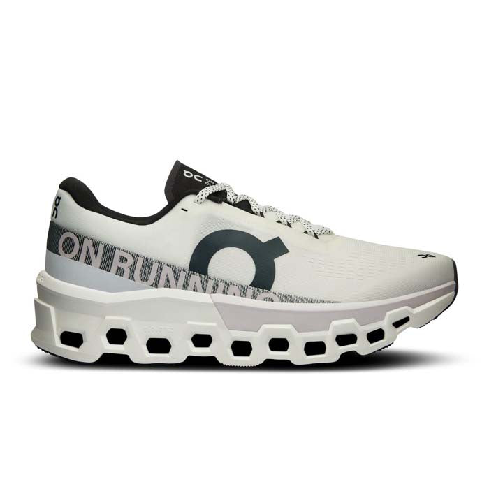 Mens On Running Cloudmonster 2 in Undyed/Frost – Lucky Shoes display picture 1