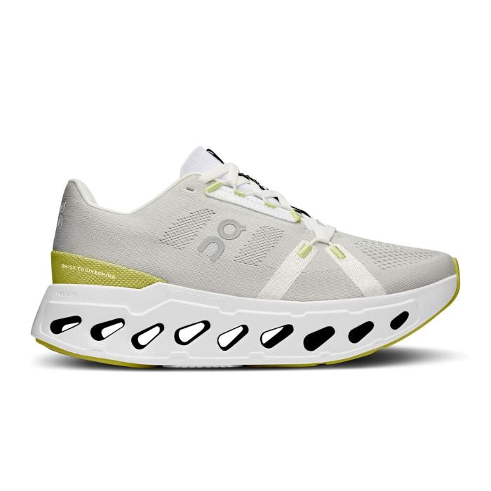 Womens On Running Cloudeclipse in White/Sand – Lucky Shoes