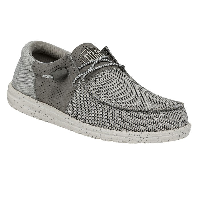 Mens Hey Dude Wally Tri in Ash – Lucky Shoes