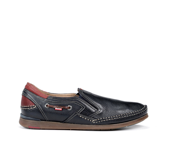 Fluchos Mariner Navy Lucky Shoes