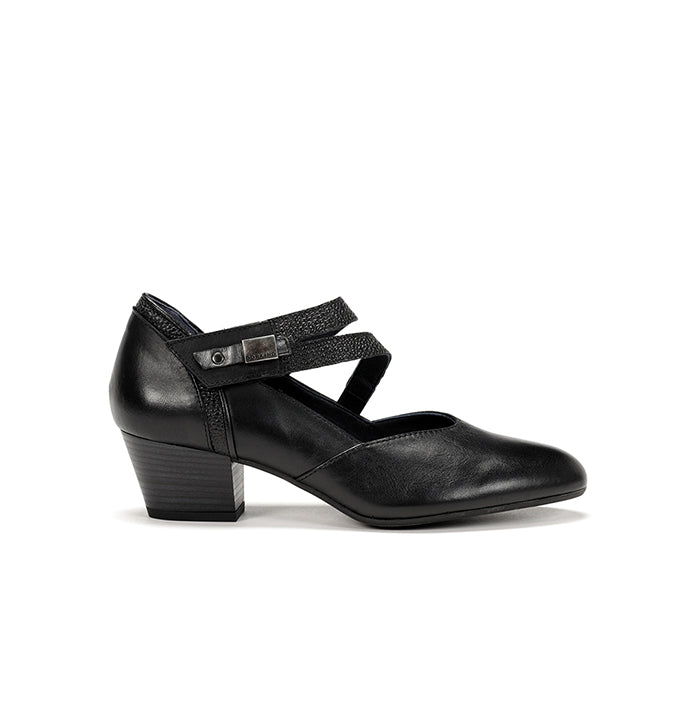 靴 DORAKIN Womens Dorking Dora Mary Jane in Negro – Lucky Shoes