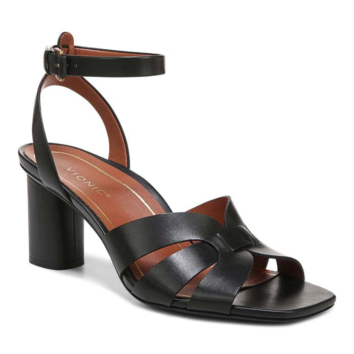 brown dress and silver shoes Womens Vionic Marrin in Black – Lucky Shoes