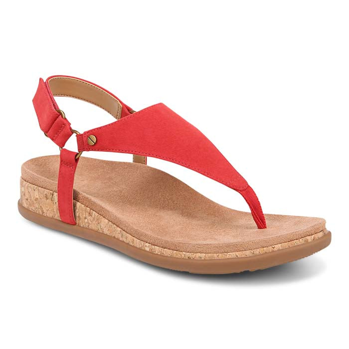 Womens Vionic Kirra II in Red – Lucky Shoes