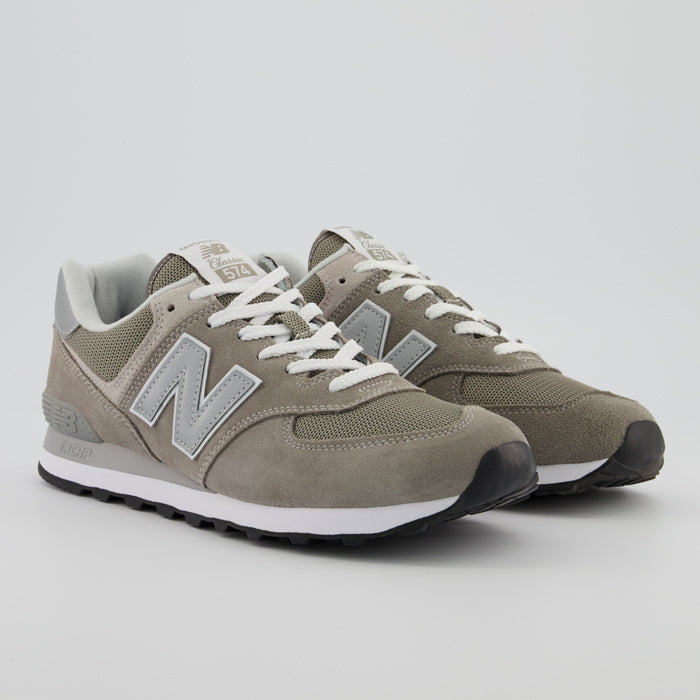 val kwaad Monteur New Balance-574 Core-Grey – Lucky Shoes