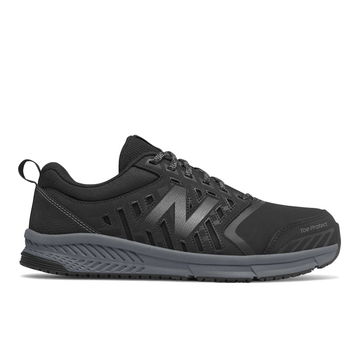 Mens New Balance 412 Alloy Toe Black With Silver